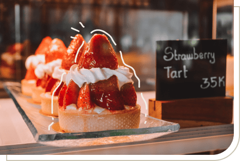 ショートケーキ画像